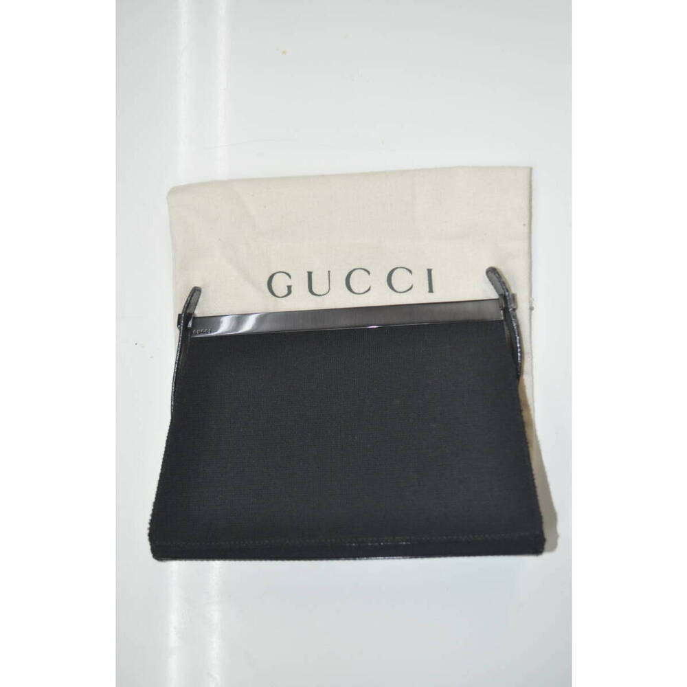 GUCCI Leather Handbag Black